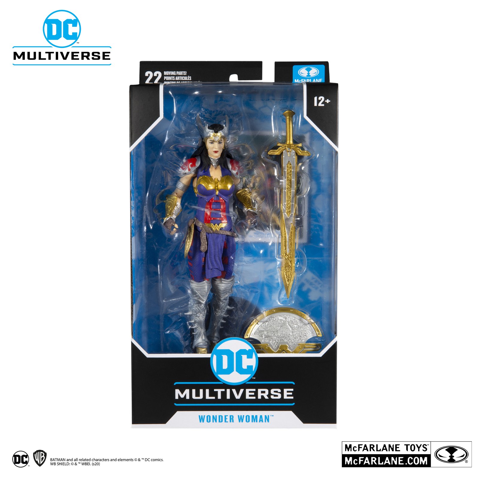 Wonder Woman Designed by Todd Mcfarlane | DC Multiverse | 7 inch