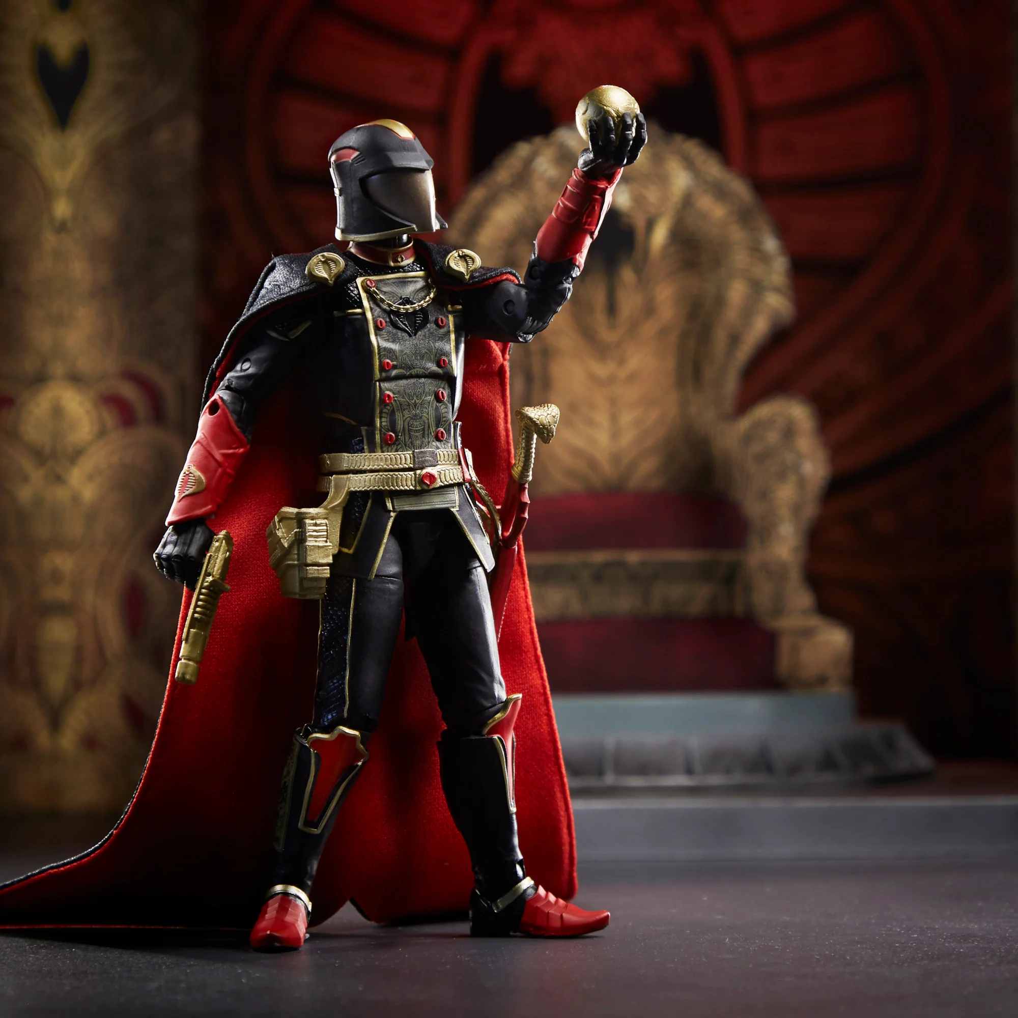 G.I.Joe Classified Series Snake Supreme Cobra Commander Figure - Image 5