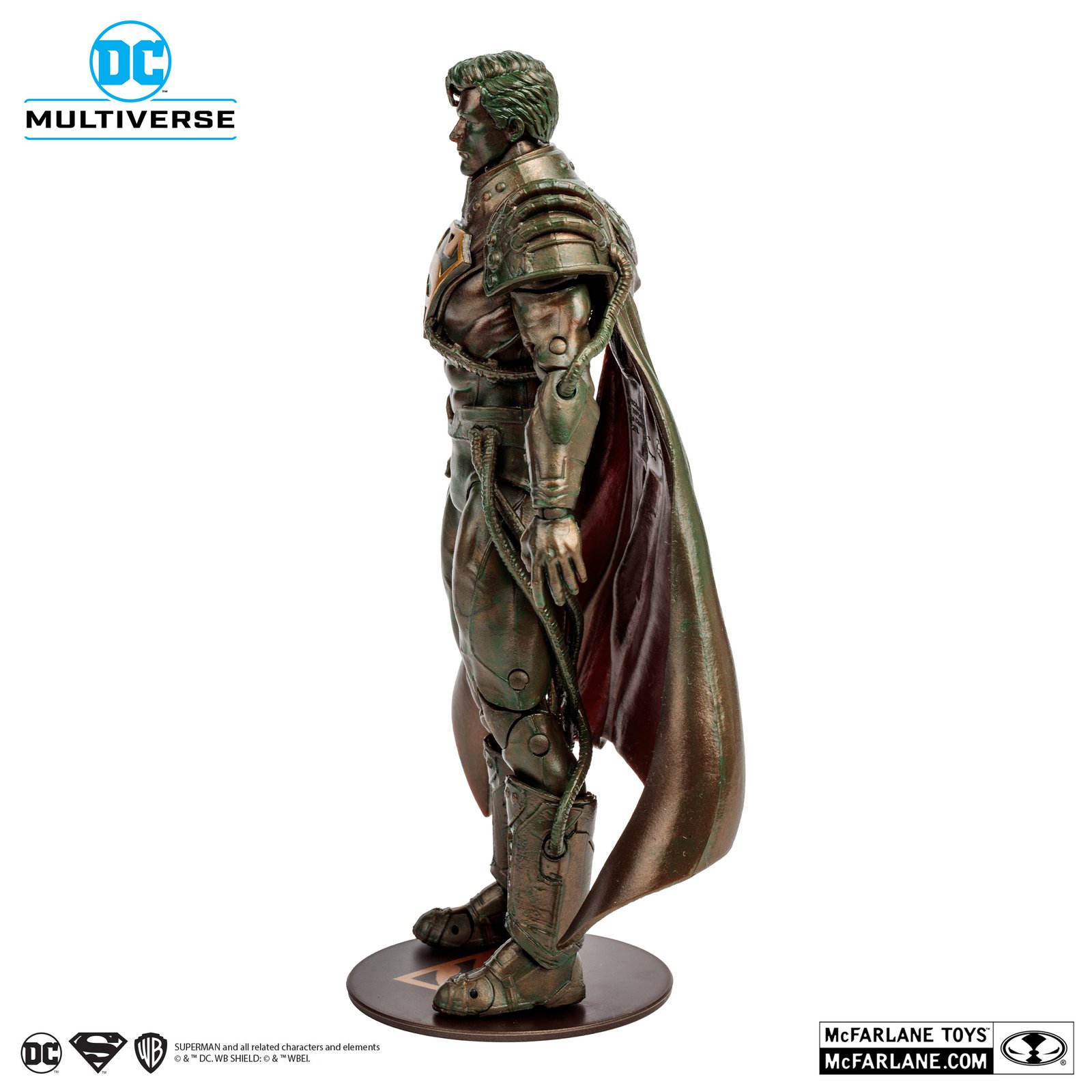 McFarlane Superboy-Prime (Infinite Crisis) Patina Edition Gold Label 7" Figure - Image 10