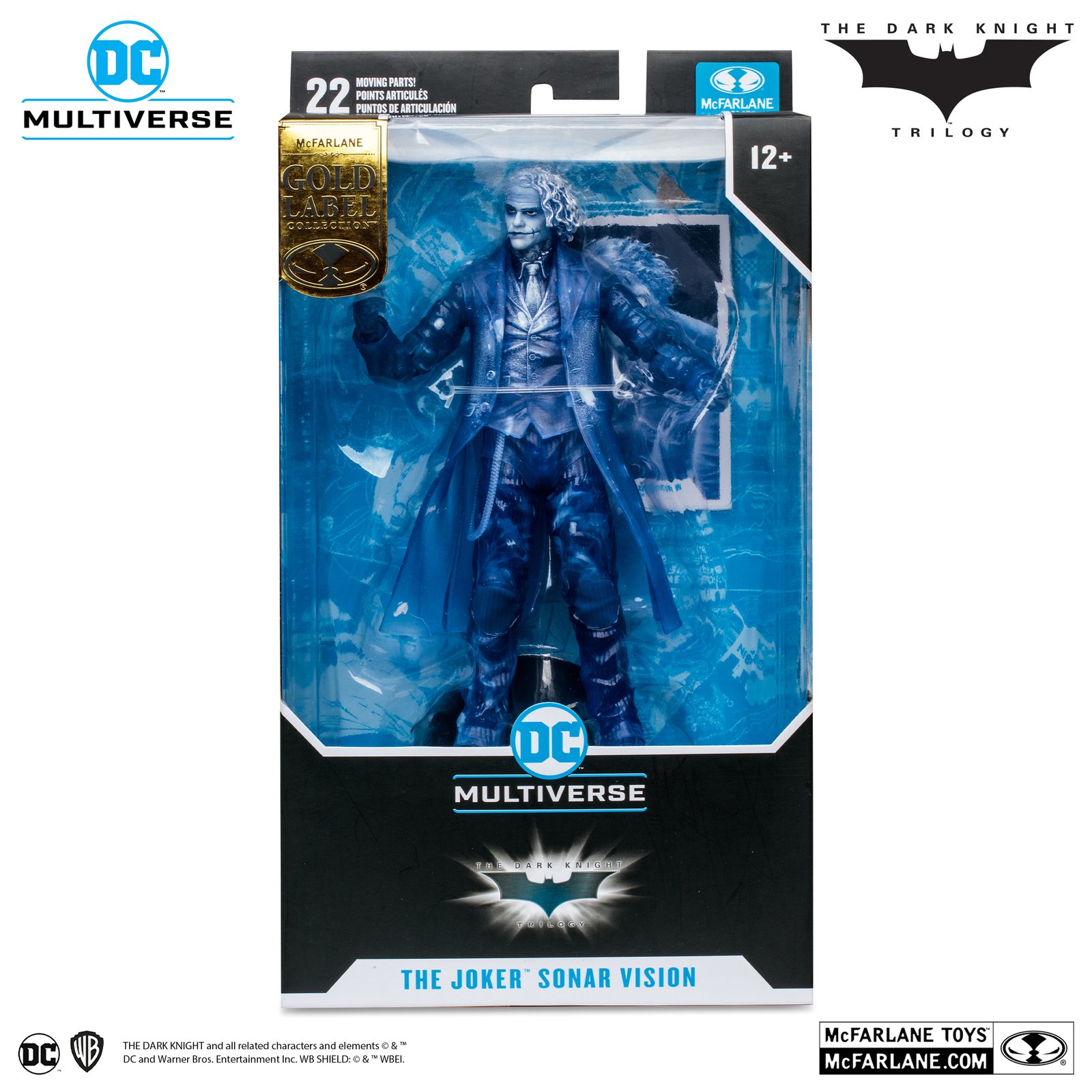 Mcfarlane The Joker (Sonar Vision) Gold Label - Image 8