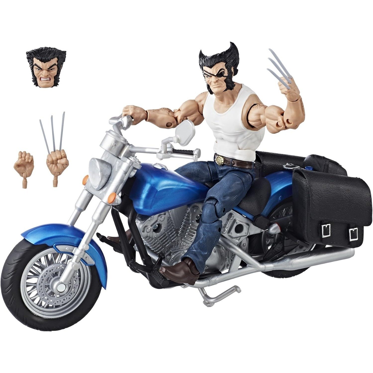 Marvel Legends Series 6-inch Wolverine and Motorcycle - Image 2