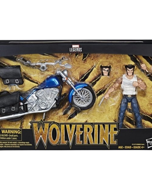 Marvel Legends Series 6-inch Wolverine and Motorcycle