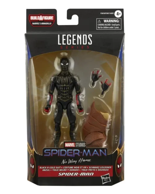 Marvel Legends Series Black & Gold Suit Spider-Man