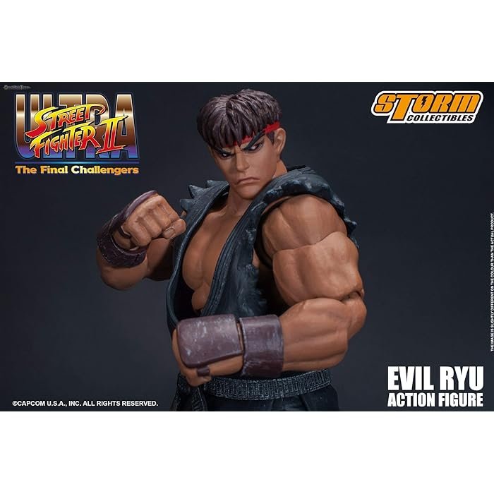 Storm Collectibles Evil Ryu: Ultra Street Fighter II The Final Challengers Action Figure - Image 4
