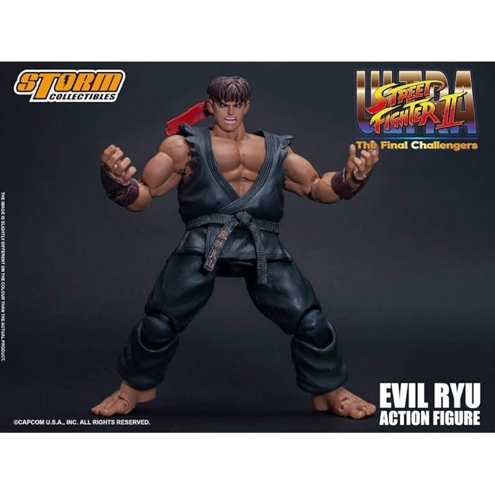 Storm Collectibles Evil Ryu: Ultra Street Fighter II The Final Challengers Action Figure - Image 3