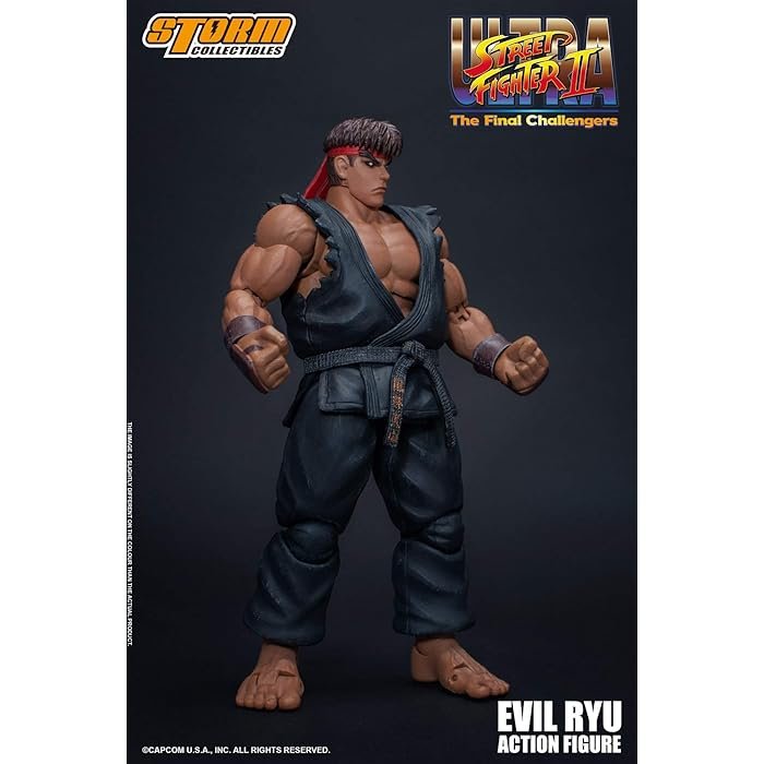 Storm Collectibles Evil Ryu: Ultra Street Fighter II The Final Challengers Action Figure - Image 2