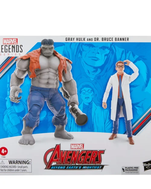 Marvel Legends Gray Hulk and Dr. Bruce Banner