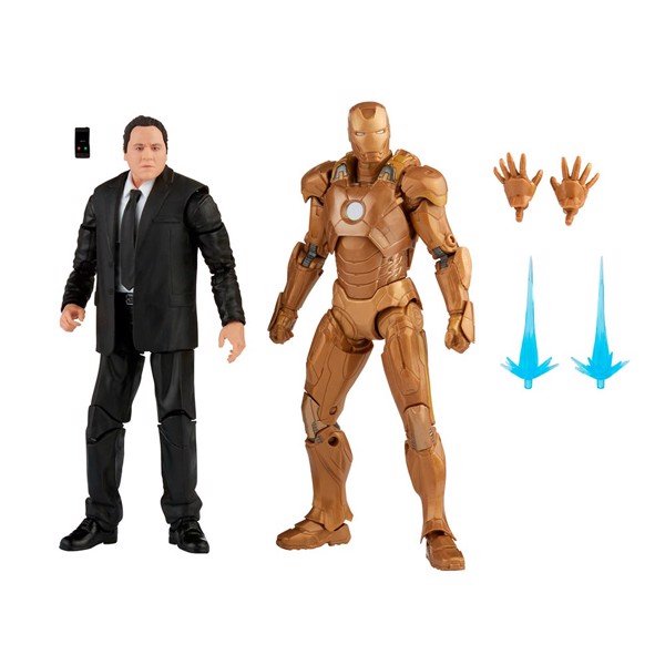 Marvel Legends Series 6-inch Happy Hogan and Iron Man Mark 21 - Image 2