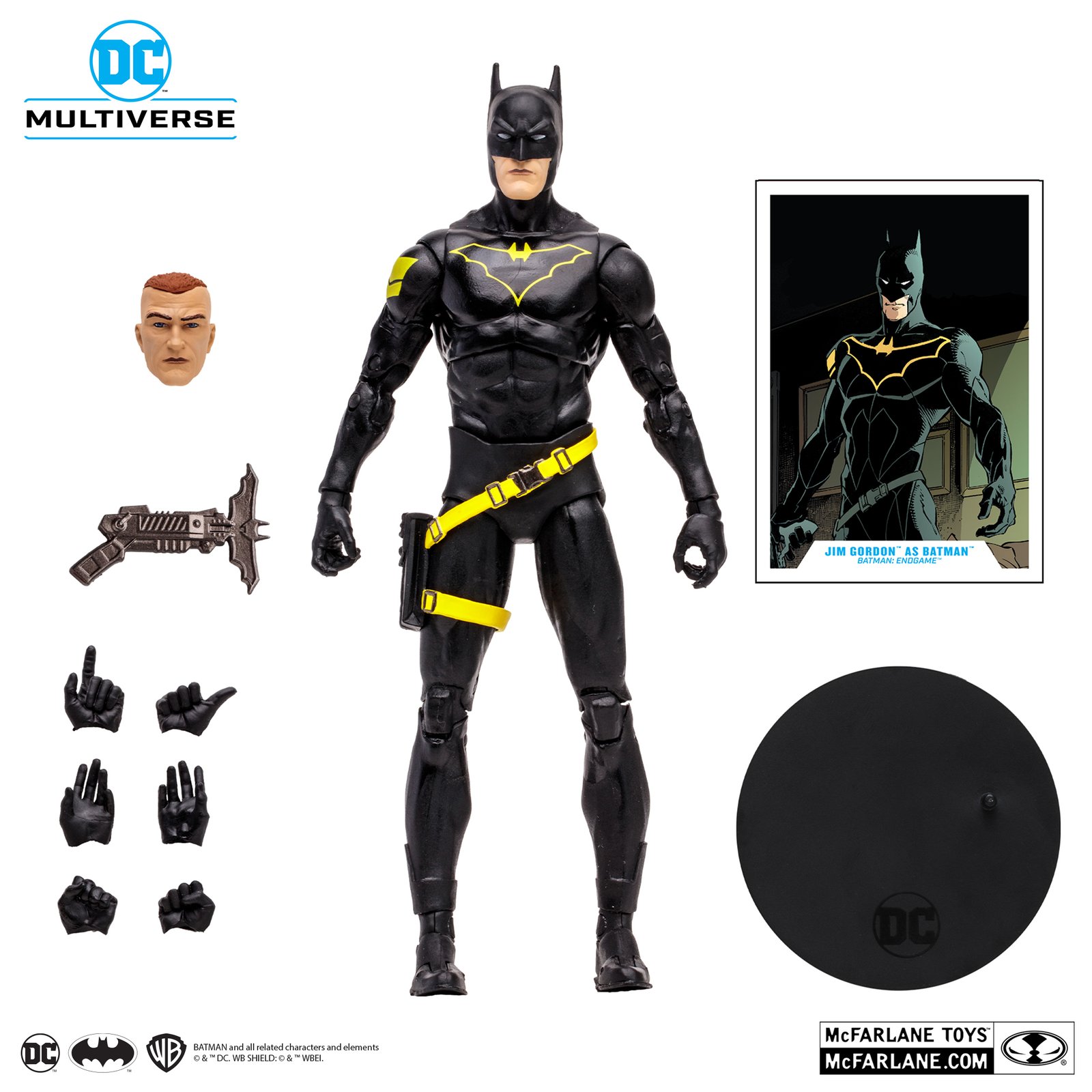 McFarlane Jim Gordon as Batman (Batman:Endgame) - Image 2