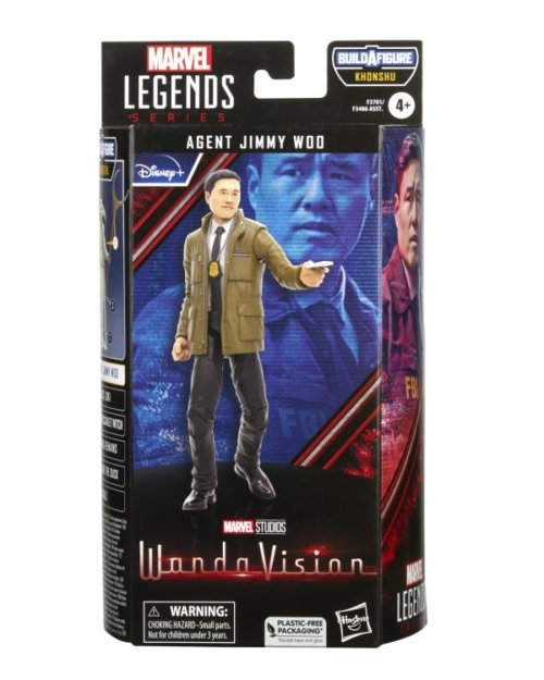 What If…? Marvel Legends Agent Jimmy Woo (Khonshu BAF)