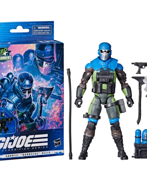 G.I.Joe Classified Series Mad Marauders Gabriel “Barbecue” Kelly Figure