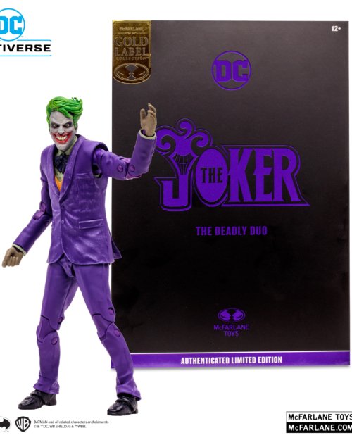 McFarlane Toys The Joker (The Deadly Duo) Gold Label