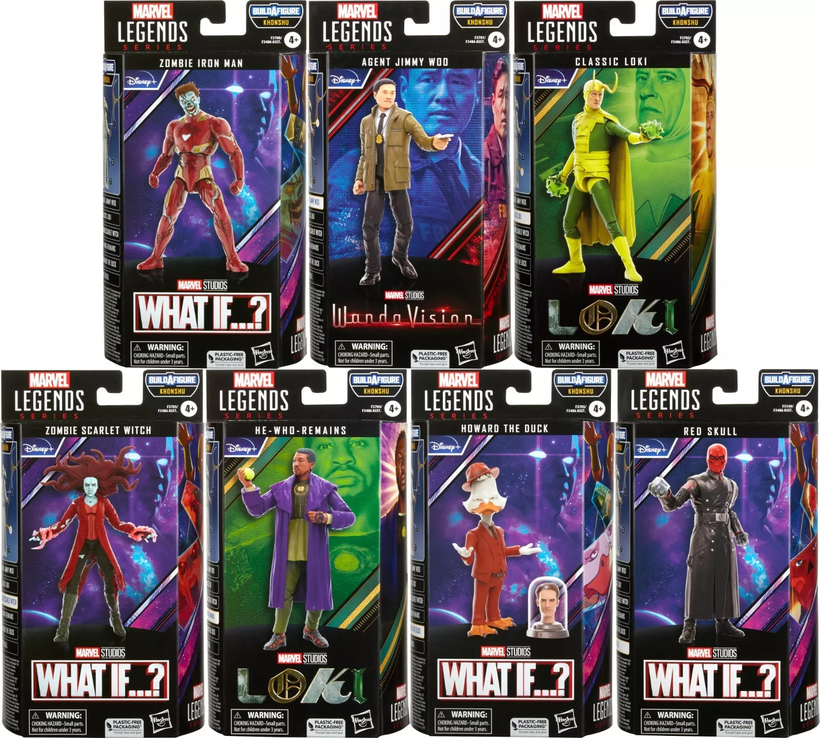 Marvel Legends Khonshu BAF Set of 6 Figures - Image 2