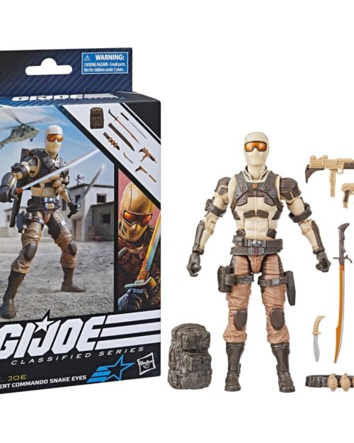 G.I.Joe Classified Series Desert Commando Snake Eyes