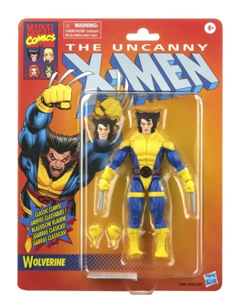 The Uncanny X-Men Marvel Legends Retro Collection Wolverine