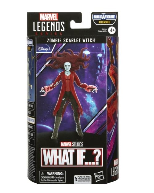 What If...? Marvel Legends Zombie Scarlet Witch (Khonshu BAF)