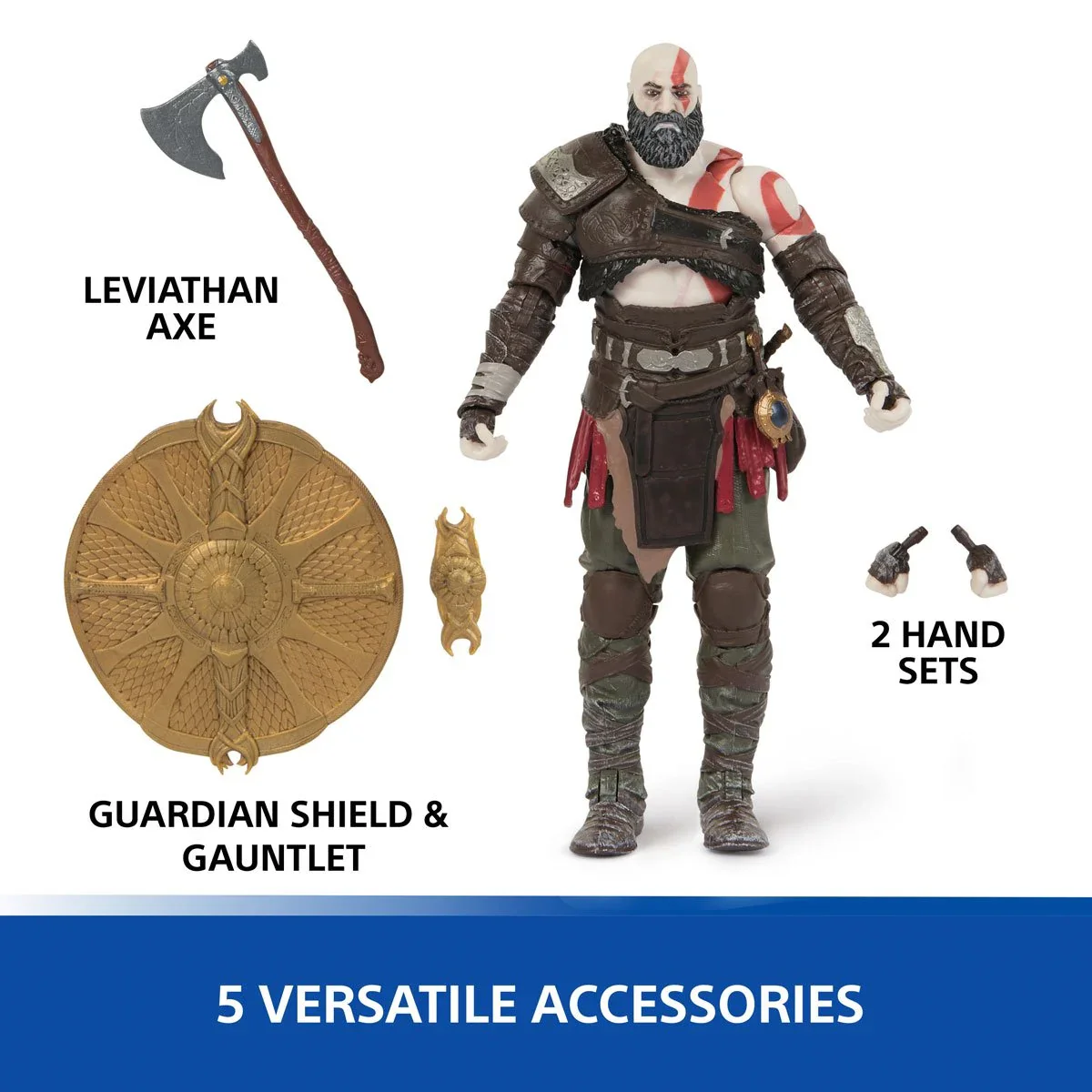 God of War Kratos Shapes Collection 6-Inch Action Figure - Image 3