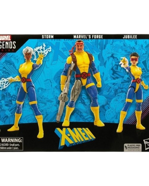 Marvel Legends Series Forge, Storm, & Jubilee X-Men 60th Anniversary