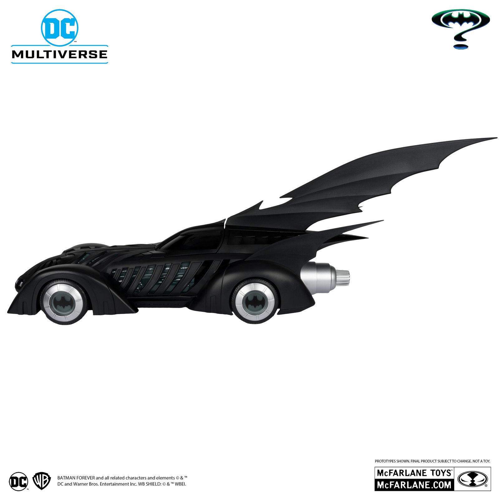 Batmobile (Batman Forever) Glow in the Dark Gold Label Vehicle - Image 7