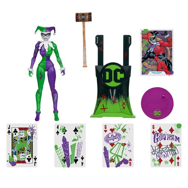 McFarlane Multiverse Gold Label Jokerized Harley Quinn - Image 4