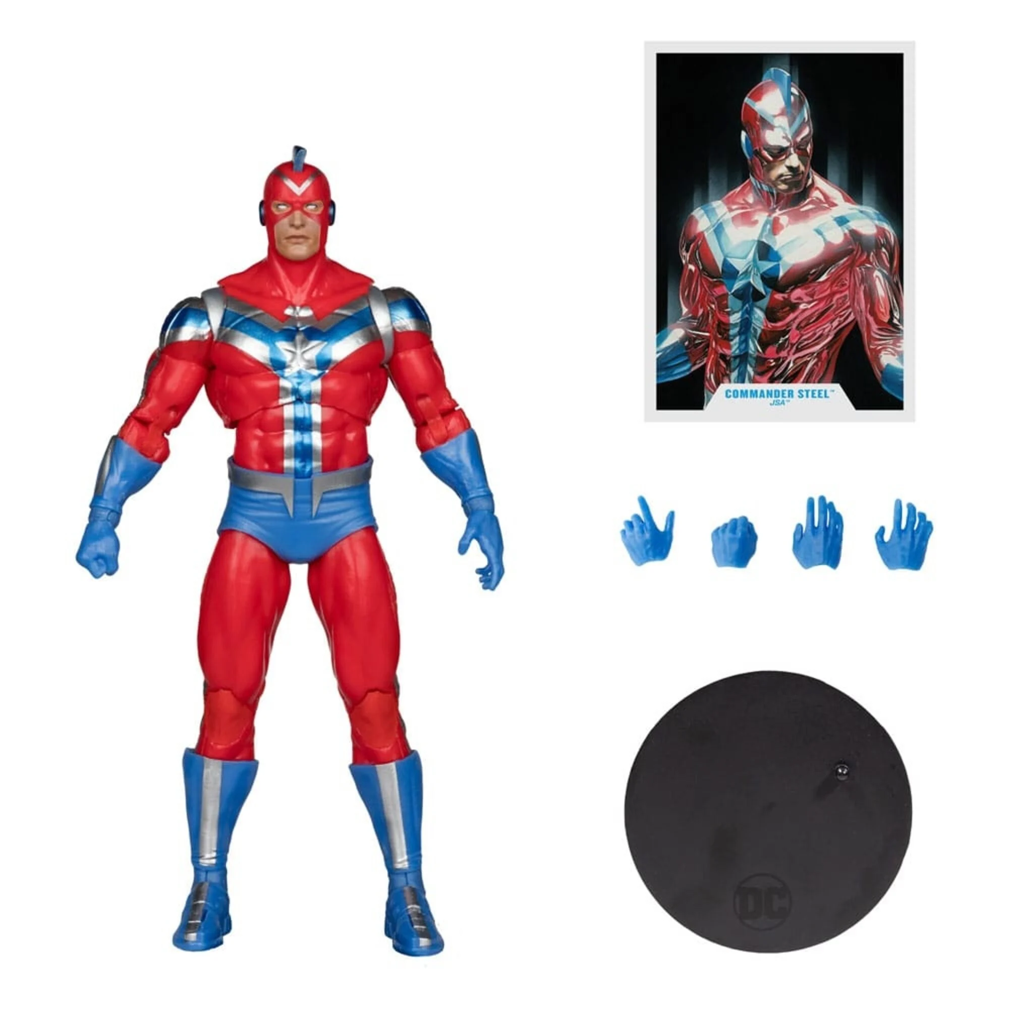 McFarlane Commander Steel (JSA) (Gold Label) - Image 3