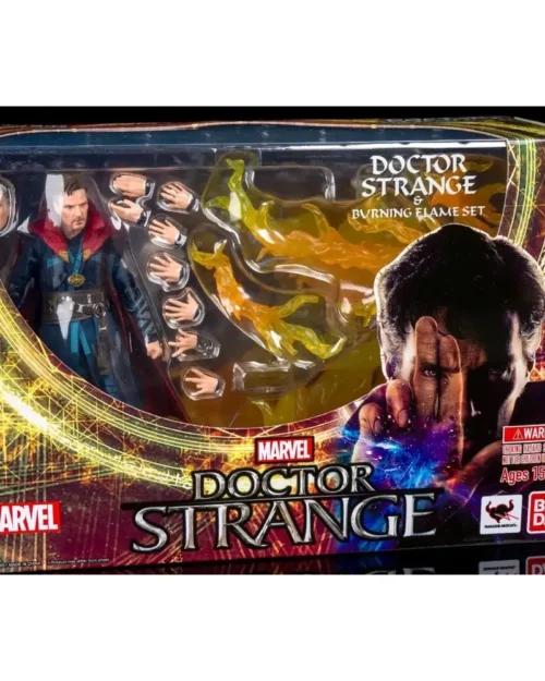 S.h.figuarts Doctor Strange & Burning Flame Set Bandai