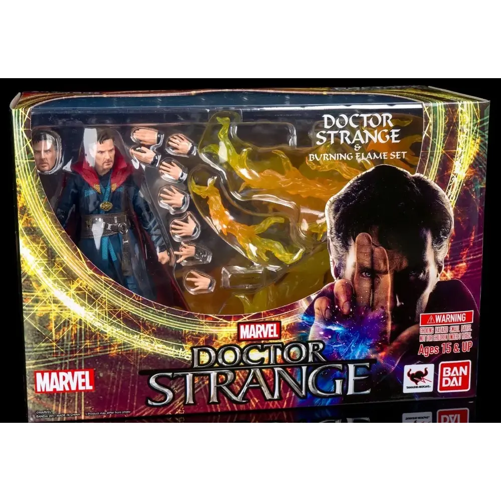 S.h.figuarts Doctor Strange & Burning Flame Set Bandai