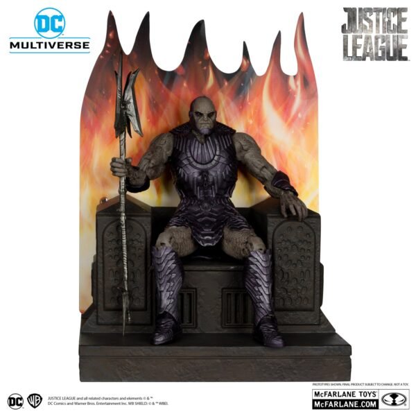 McFarlane Darkseid with Throne (Justice League) Gold Label Mega Figure