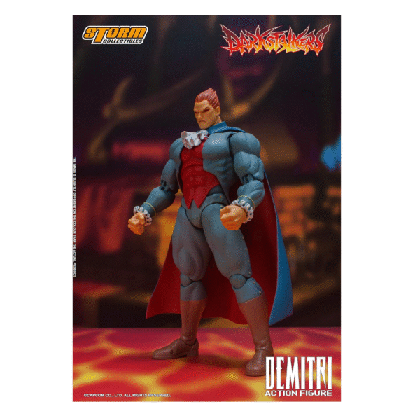 Darkstalkers Demitri Maximoff 1/12 Scale Figure - Image 2