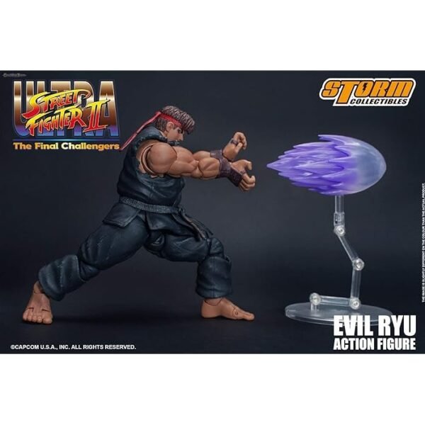 Storm Collectibles Evil Ryu: Ultra Street Fighter II The Final Challengers Action Figure - Image 6