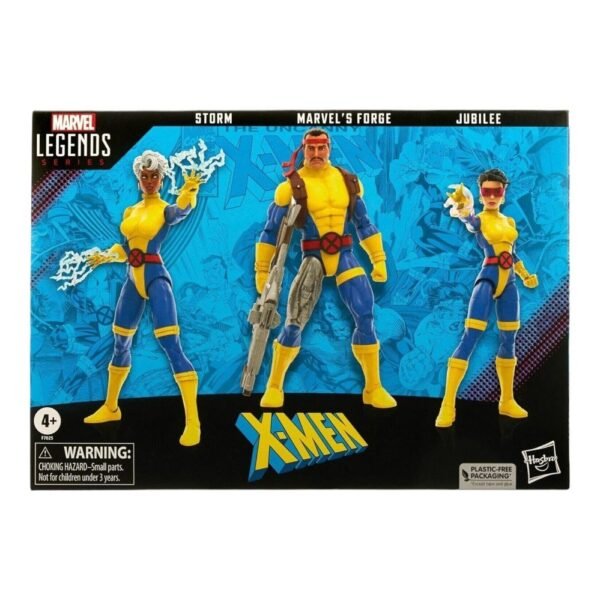Marvel Legends Series Forge, Storm, & Jubilee X-Men 60th Anniversary