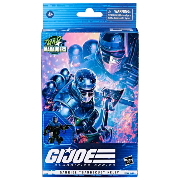 G.I.Joe Classified Series Mad Marauders Gabriel “Barbecue” Kelly Figure - Image 4