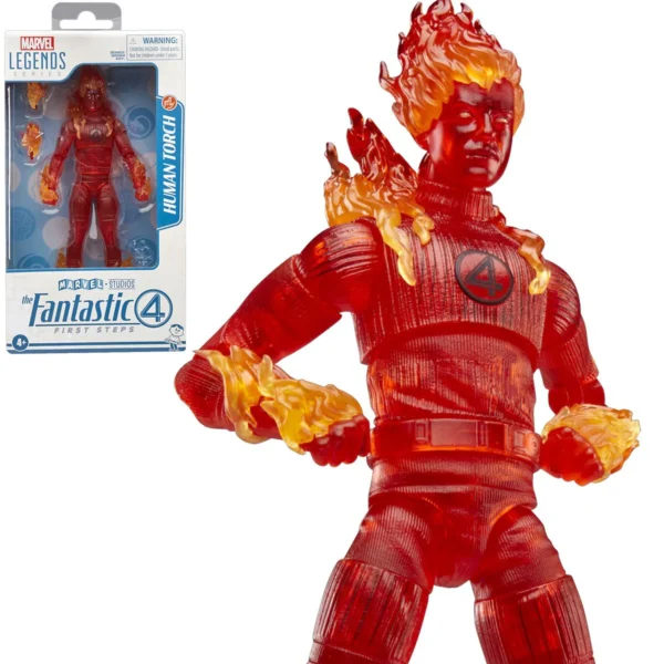 The Fantastic Four First Steps Marvel Legends Human Torch - Image 6