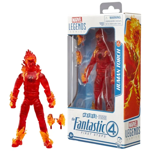 The Fantastic Four First Steps Marvel Legends Human Torch - Image 5