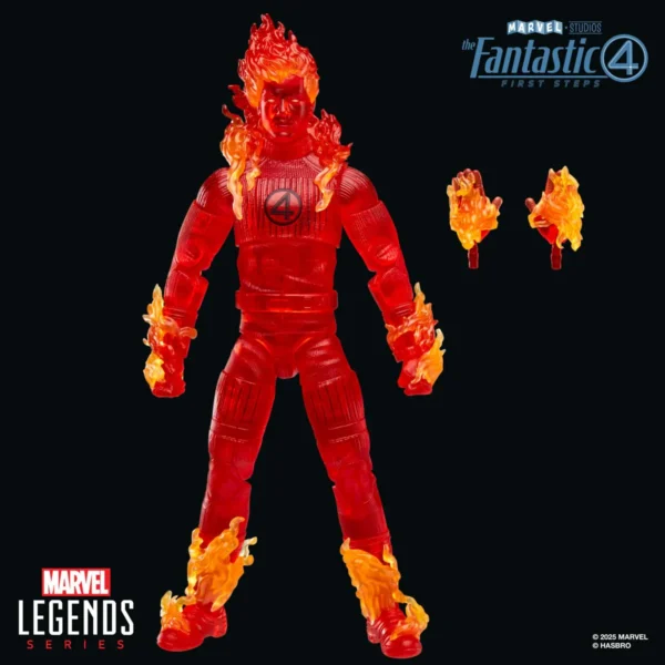 The Fantastic Four First Steps Marvel Legends Human Torch - Image 2