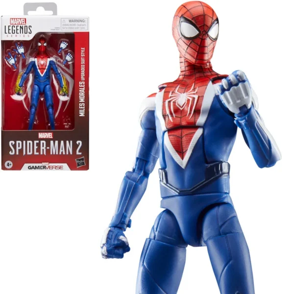 Spider-Man Gamerverse Miles Morales Upgraded Suit Action Figure - Image 4
