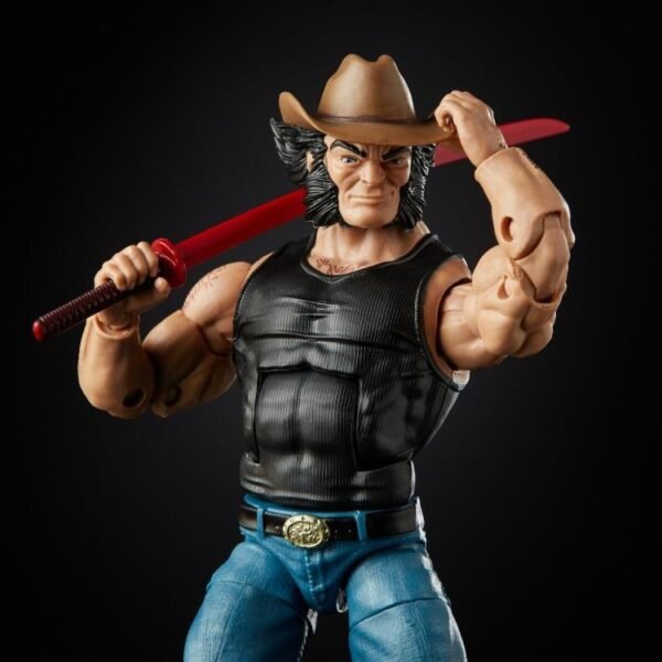 Marvel Comics 80th Anniversary Marvel Legends Cowboy Wolverine - Image 8