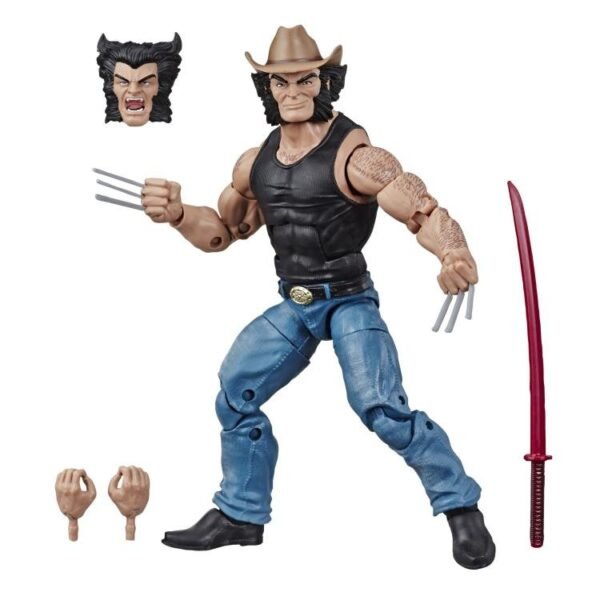 Marvel Comics 80th Anniversary Marvel Legends Cowboy Wolverine - Image 2