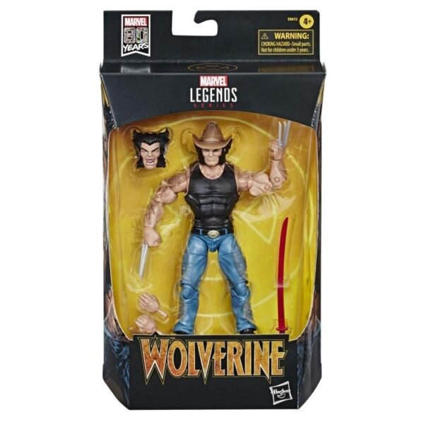 Marvel Comics 80th Anniversary Marvel Legends Cowboy Wolverine