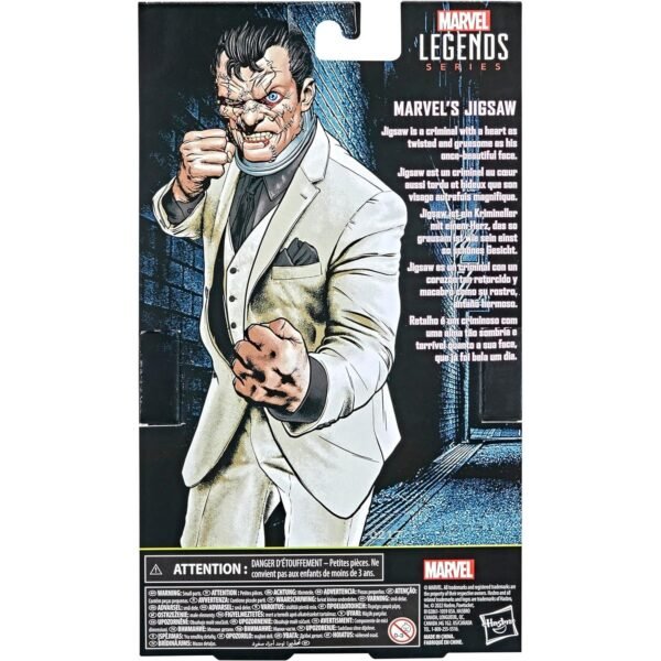Marvel Legends 6" Super Villains Marvel's Jigsaw - Image 6