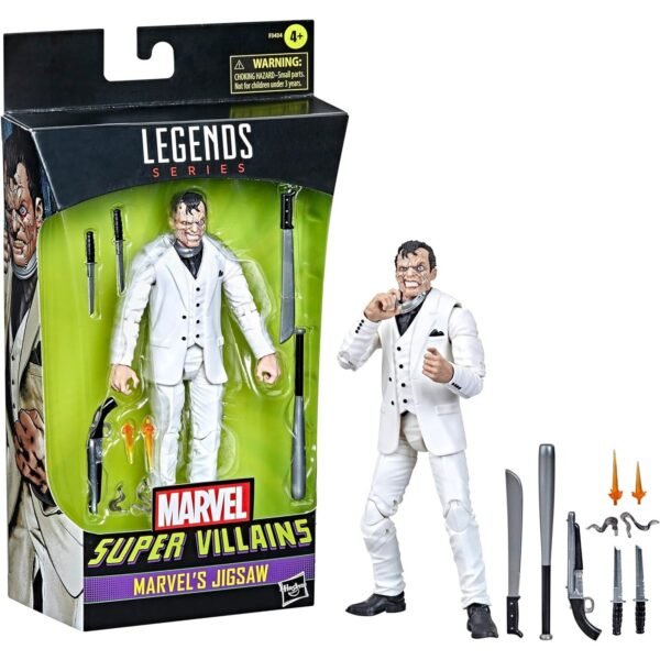 Marvel Legends 6" Super Villains Marvel's Jigsaw - Image 5