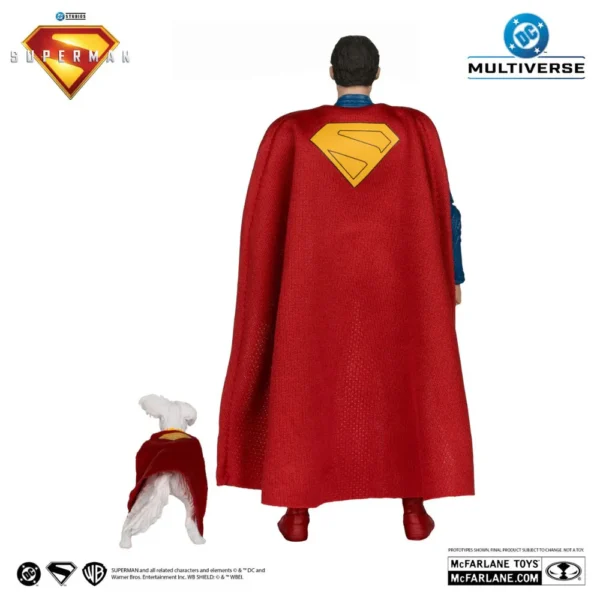 Mcfarlane Superman with Krypto The Super Dog (Superman Movie) Deluxe Edition - Image 6