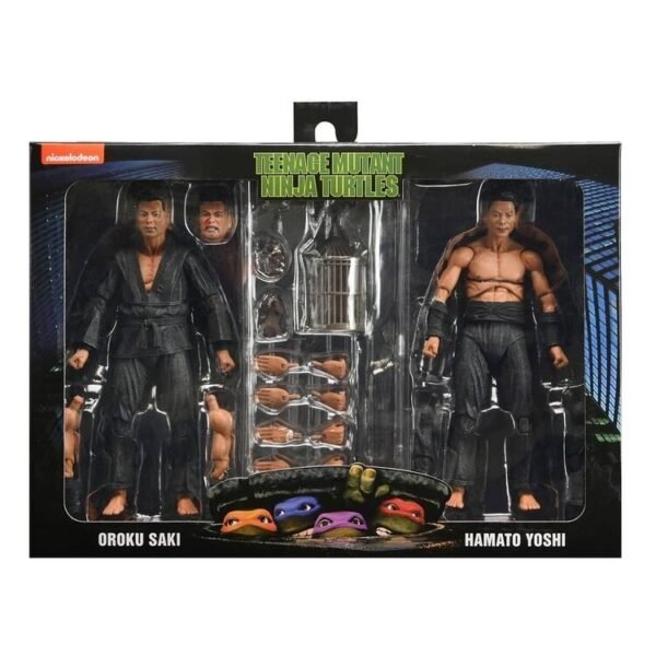 Neca TMNT Oroku Saki & Hamato Yoshi 2-pack