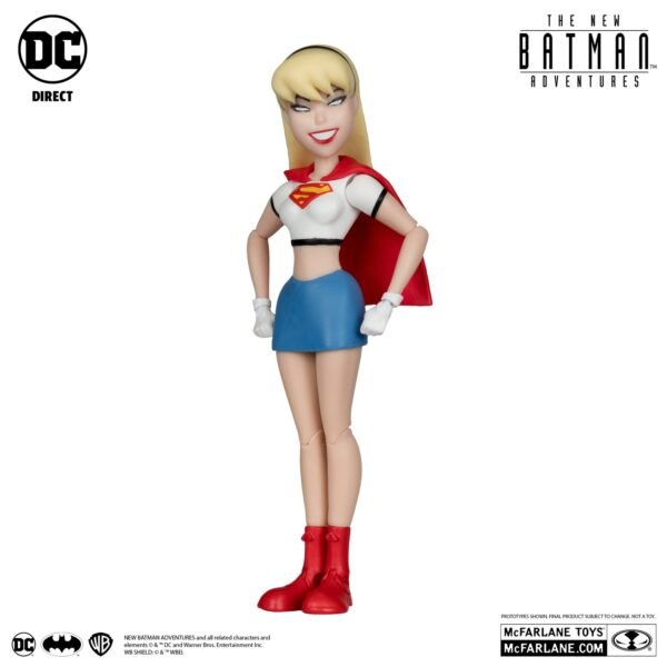 McFarlane Batman Adventures Poison Ivy Live Wire Supergirl (Girls’ Night Out) 3pk Gold Label - Image 3