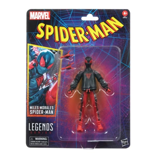 Spider-Man Retro Marvel Legends Miles Morales 6-inch