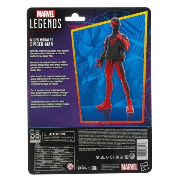 Spider-Man Retro Marvel Legends Miles Morales 6-inch - Image 12