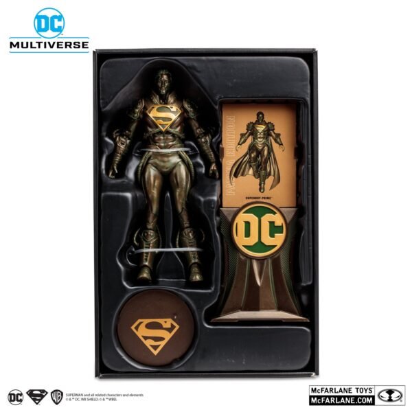 McFarlane Superboy-Prime (Infinite Crisis) Patina Edition Gold Label 7" Figure - Image 5