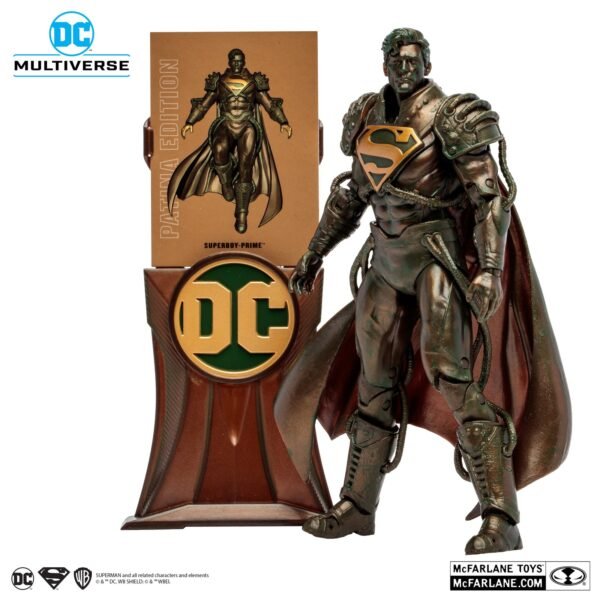 McFarlane Superboy-Prime (Infinite Crisis) Patina Edition Gold Label 7" Figure - Image 2