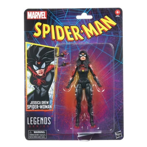 Spider-Man Retro Marvel Legends Jessica Drew 6-inch - Image 10
