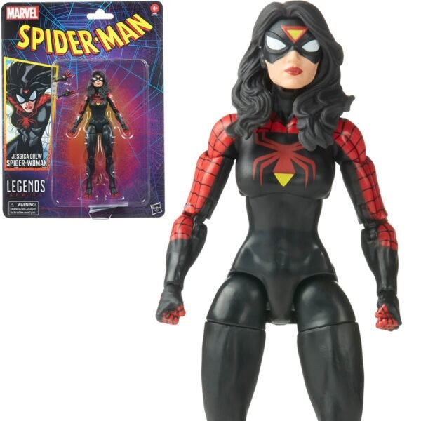 Spider-Man Retro Marvel Legends Jessica Drew 6-inch - Image 9